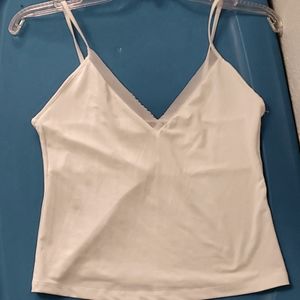 Zara white top size M